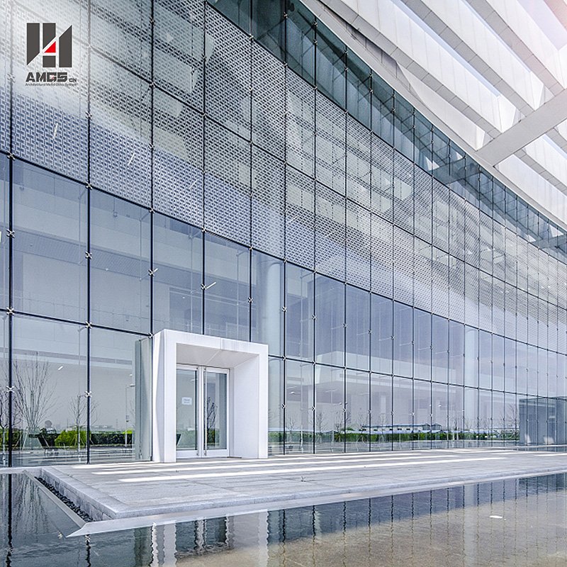 AMGS Point Support Glass Curtain Wall Point Support Glass Curtain Wall image17
