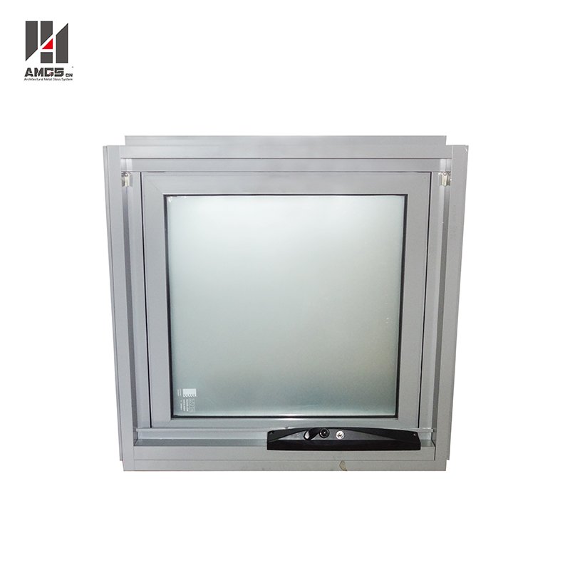 AMGS Tempered Glass Sound Proof Hand Crank Aluminium Awning Windows Aluminum Awning Windows image28