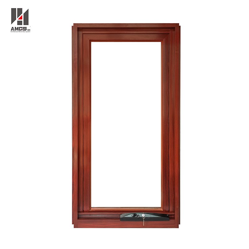 Australian Standard Double Glass Swing Crank Aluminium Awning Windows