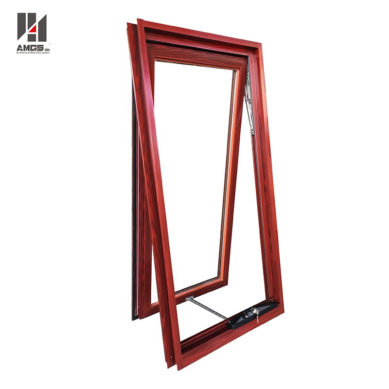 AMGS Australian Standard Double Glass Swing Crank Aluminium Awning Windows Aluminum Awning Windows image25