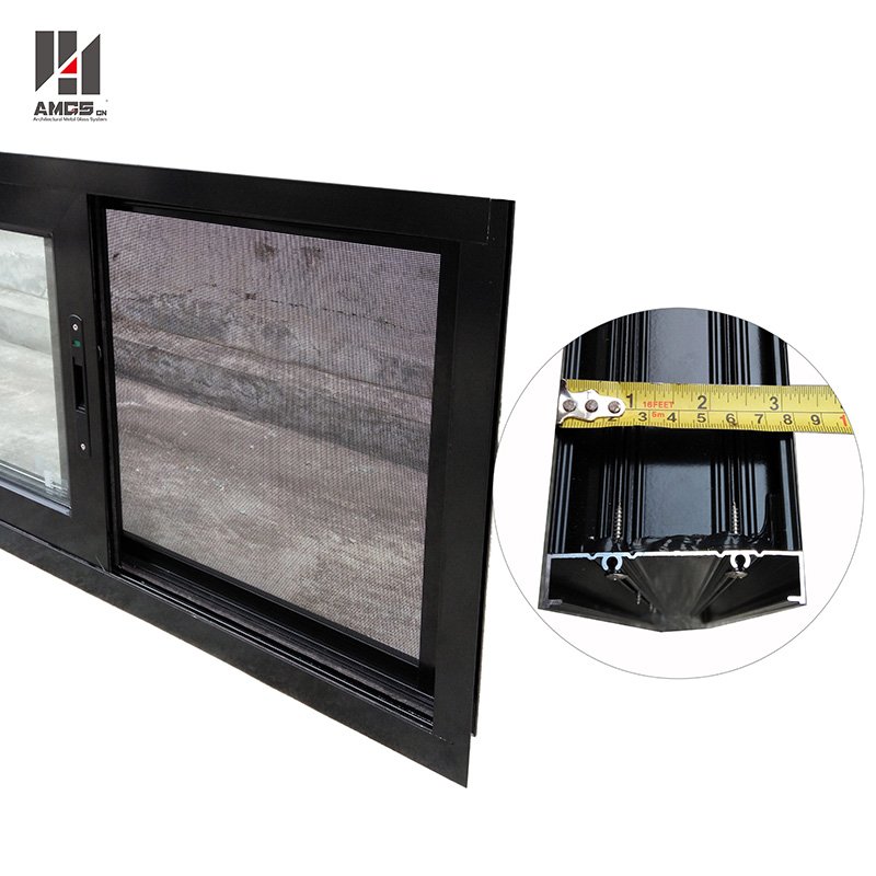 AMGS Aluminium Sliding Window Double Glazed Modern Window Grill Design Aluminum Sliding Windows image22