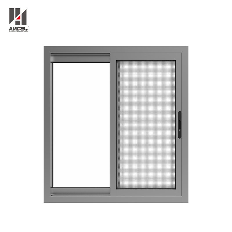 100F Aluminum Sliding Window With Sash Window