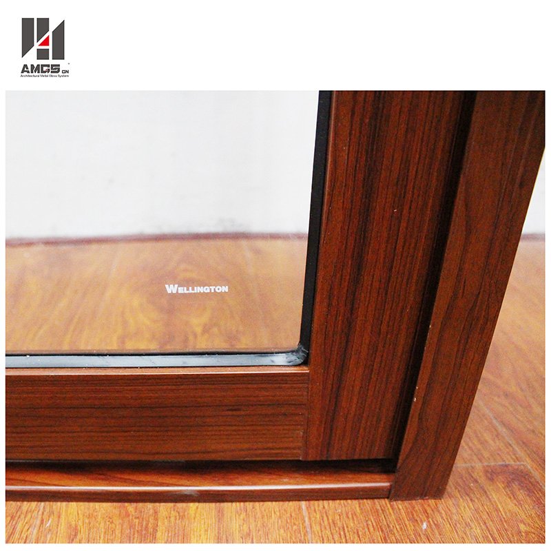 AMGS Modern Wood Grain Aluminum Sliding Windows Aluminum Sliding Windows image16