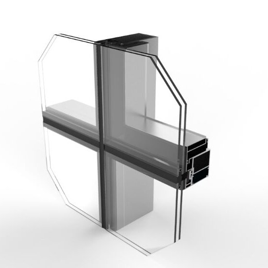 AMGS Frameless Glass Curtain Wall For Commercial Building Frameless Glass Curtain Wall image15