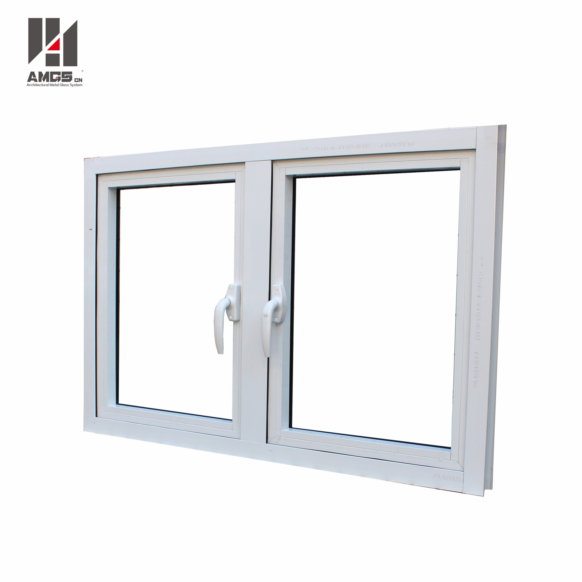 AMGS Outward-Opening Aluminium Profile Casement Windows For Residential Or Commercial Aluminum Casement Windows image14