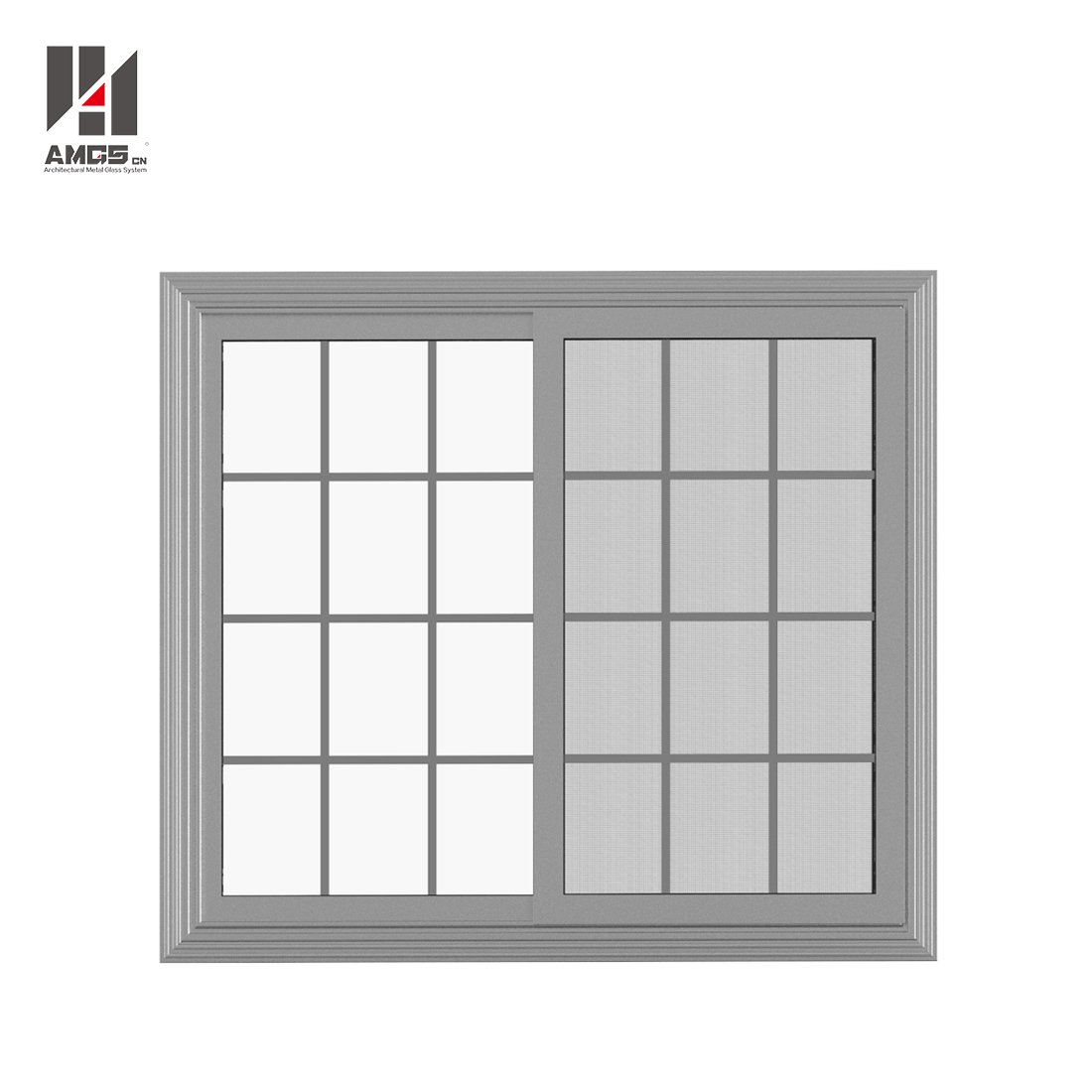 AMGS Aluminium Alloy Sliding Modern Window Grill Design With Powder Coating Aluminum Sliding Windows image11