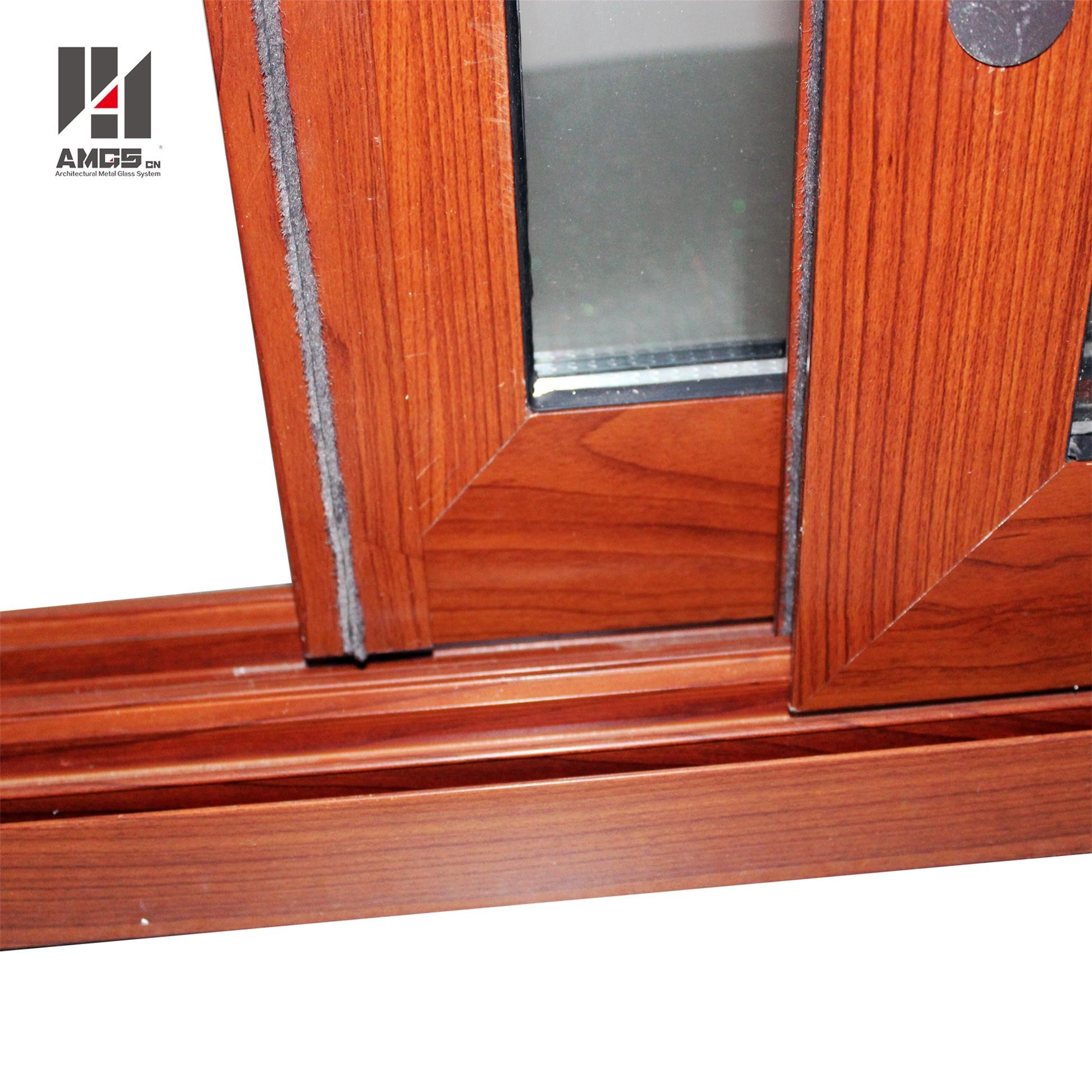 AMGS Customized Glass Window Aluminum Sliding Window With Double Glazing Aluminum Sliding Windows image10
