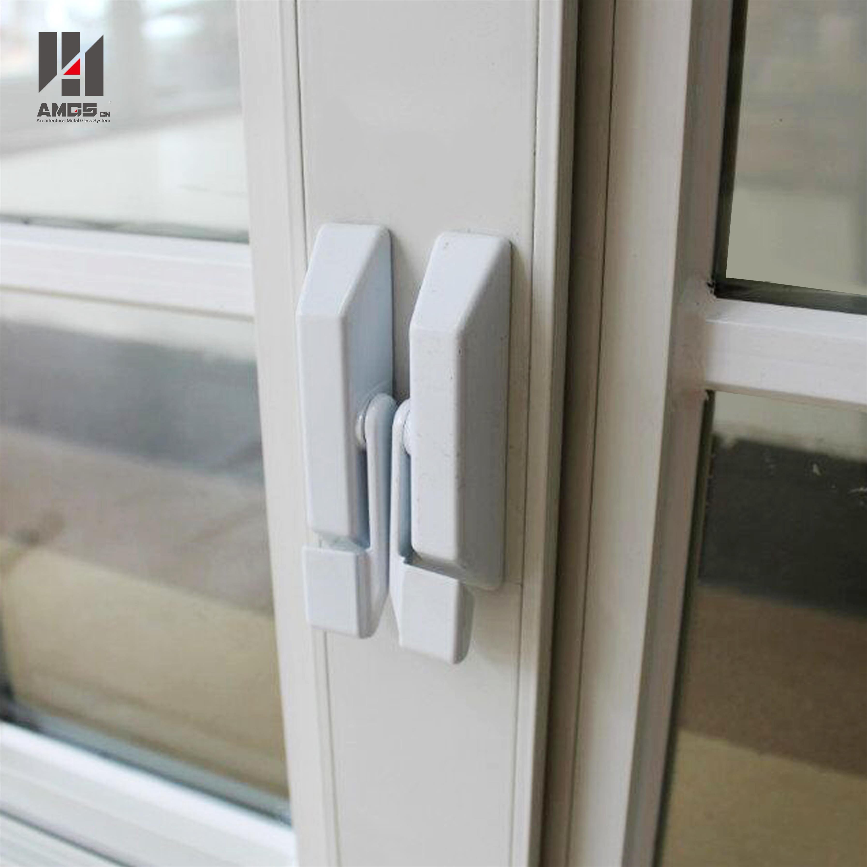 AMGS American Grille Design Casement Aluminium Crank Windows With Tempered Glass Aluminum Casement Windows image2