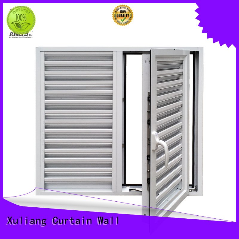 Find Exterior Powder Coating Casement Aluminum Shutters Window